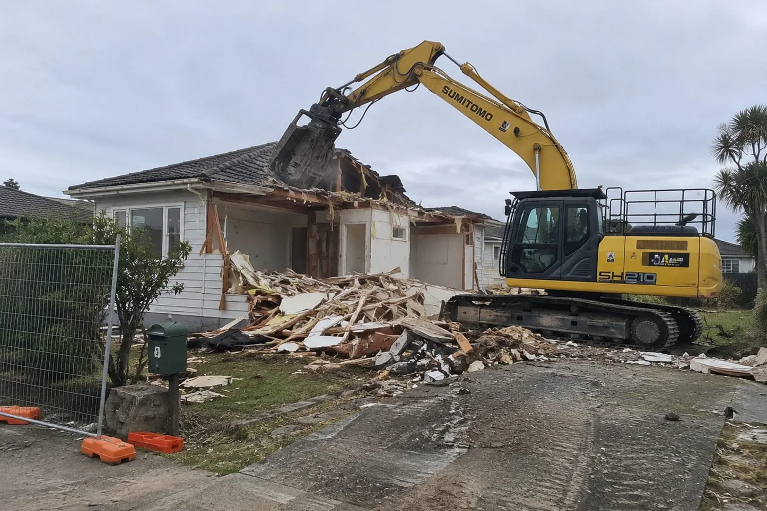 Demolition illustrative concept
